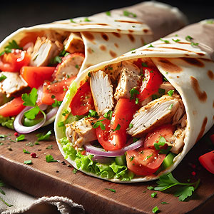 Wrap Curry-Chicken